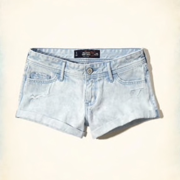 hollister low rise short shorts